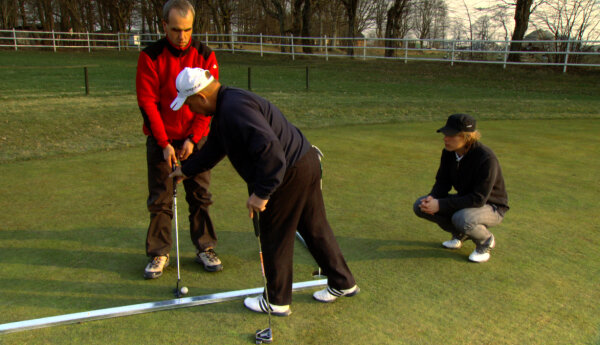 Zobaczyć golf rękoma